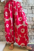 Carnaby Balloon Cuff Pant Sangria & Tan